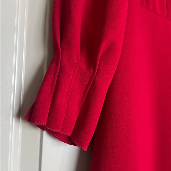 LK Bennett Red Flare Dress